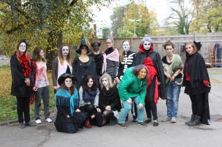Unheimliche Kreaturen bei Zoo-Halloween