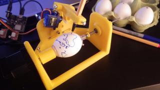 selbst komplizierte Muster sind für unseren Eier-Roboter kein Problem