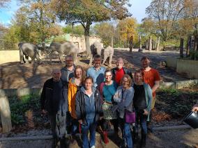VZP-Vorstand trifft sich im Zoo Heidelberg