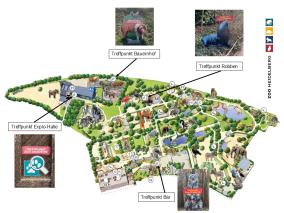 Plan mit Treffpunkten